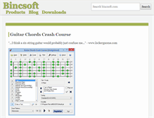 Tablet Screenshot of bincsoft.com